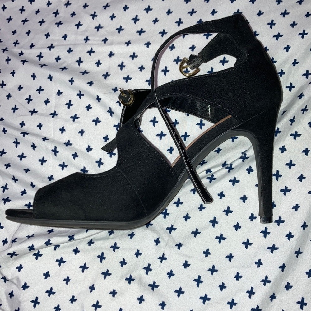 black heels
